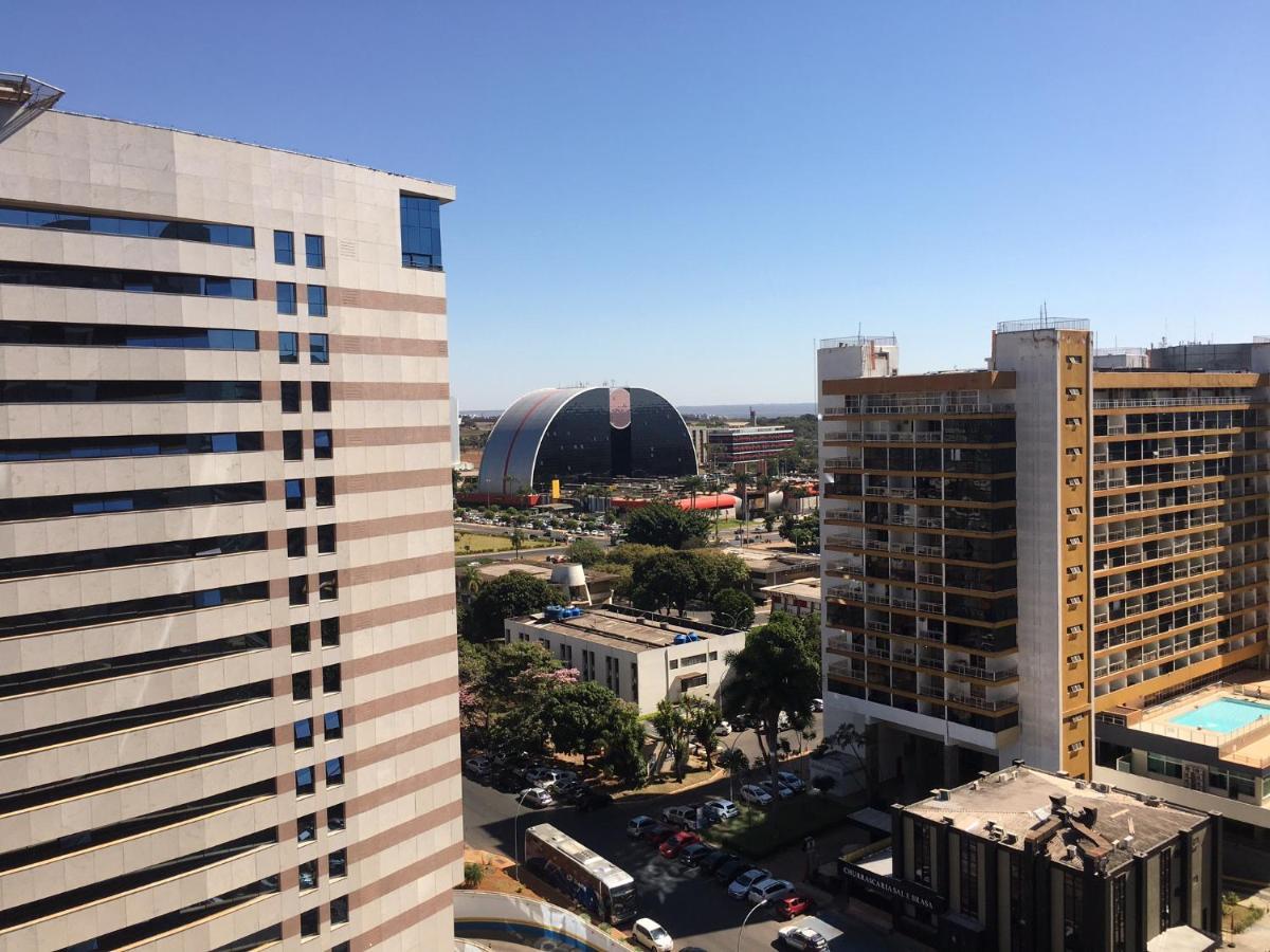Apart Hotel No Coracao De Brasilia Kubitschek Plaza Eksteriør bilde